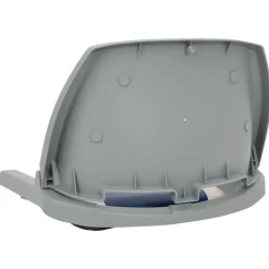vidaXL 2-delige Bootstoelenset met blauw-witte kussens inklapbaar