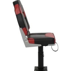 vidaXL 2-delige Bootstoelenset met hoge rugleuning inklapbaar