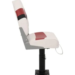 vidaXL 2-delige Bootstoelenset met hoge rugleuning inklapbaar