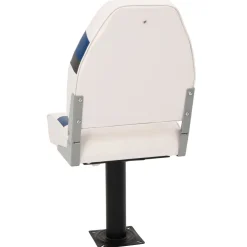vidaXL 2-delige Bootstoelenset met hoge rugleuning inklapbaar