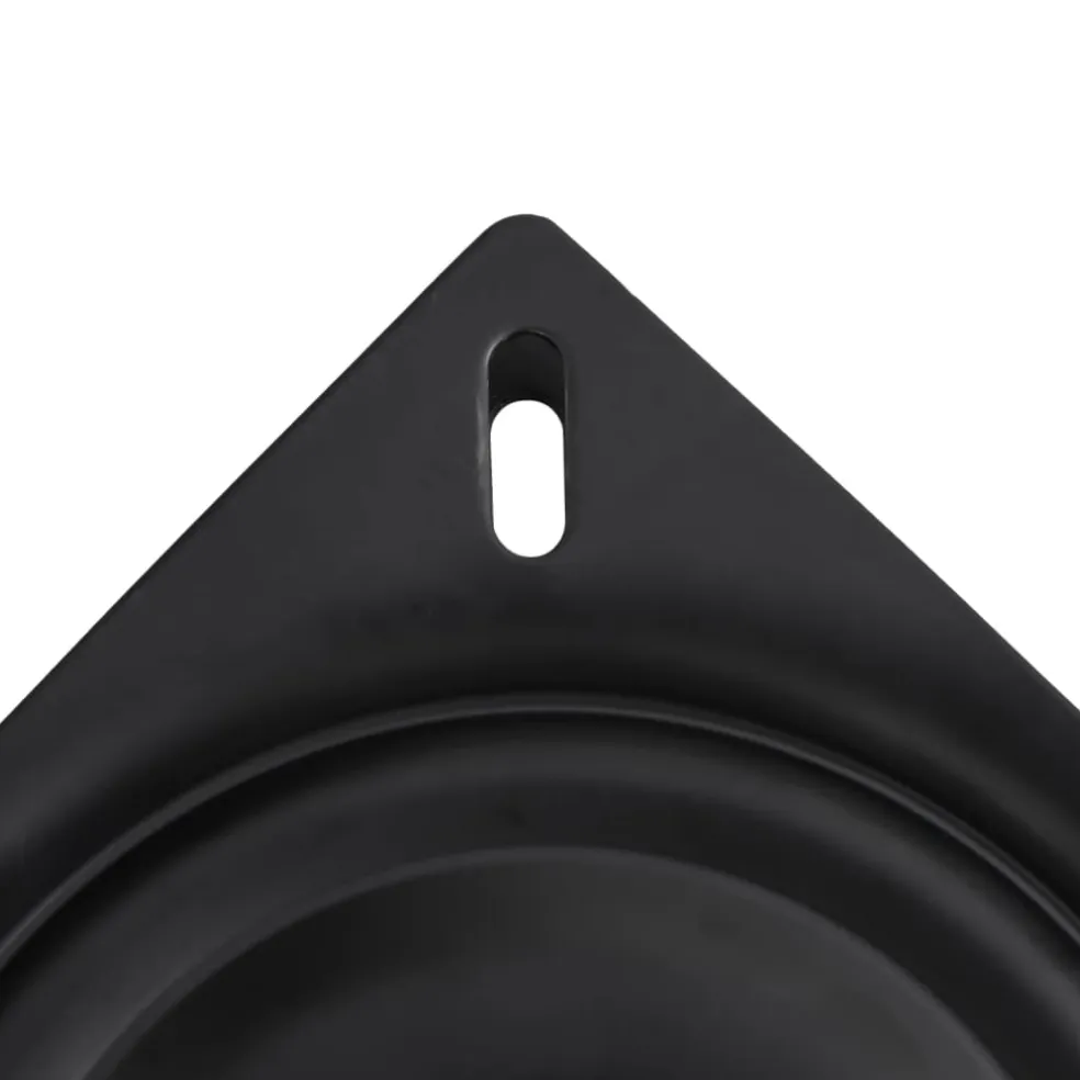 vidaXL 2-delige Bootstoelenset met hoge rugleuning inklapbaar