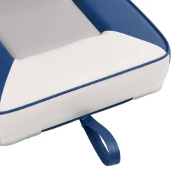vidaXL 2-delige Bootstoelenset met hoge rugleuning inklapbaar