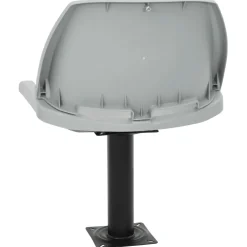 vidaXL 2-delige Bootstoelenset inklapbaar 48x51x41 cm grijs