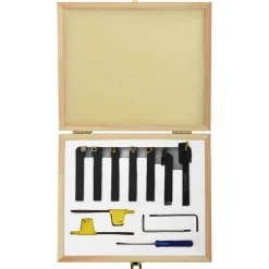 vidaXL 12-delige Draaigereedschapsset indexeerbaar 70 mm 8x8 mm