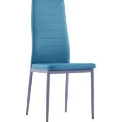 vidaXL 5-delige Eethoek blauw
