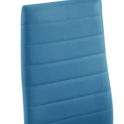 vidaXL 5-delige Eethoek blauw