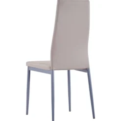 vidaXL 5-delige Eethoek cappuccino