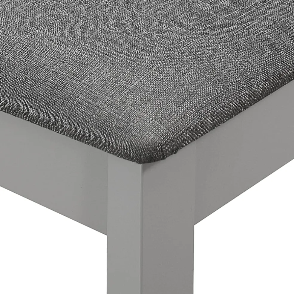 vidaXL 3-delige Eethoek MDF grijs