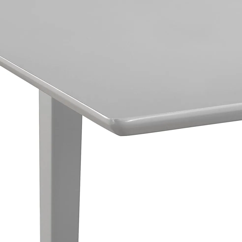 vidaXL 3-delige Eethoek MDF grijs
