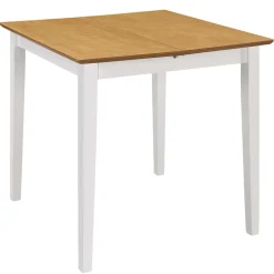 vidaXL 3-delige Eethoek MDF wit
