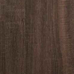 vidaXL 4-delige Garderobe set bewerkt hout bruin eikenkleurig