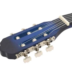 vidaXL 12-delige Gitaarset klassiek beginner 4/4 39" blauw