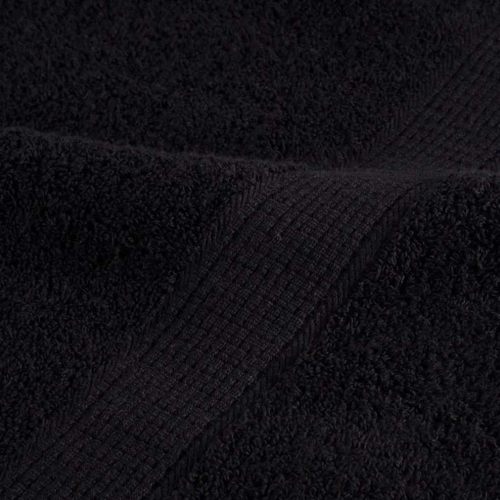 vidaXL 12-delige Handdoekenset SOLUND 600 g/m² zwart