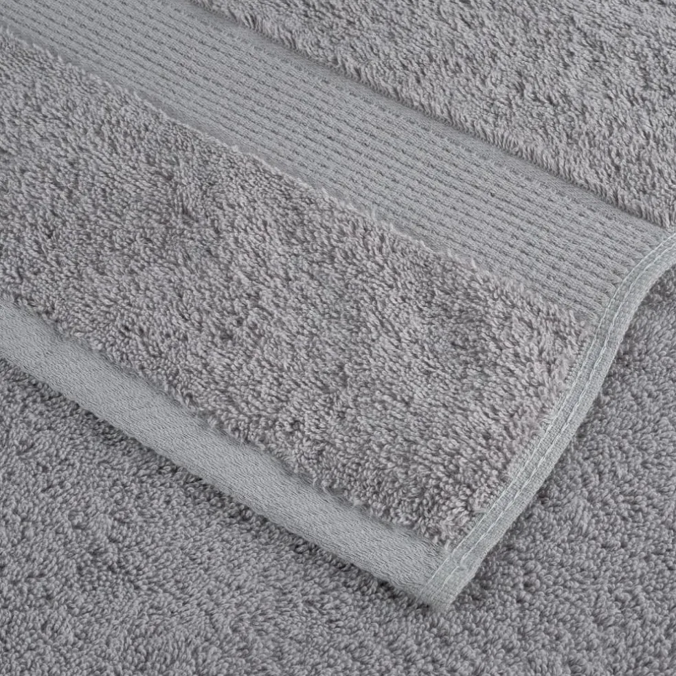 vidaXL 8-delige Handdoekenset SOLUND 600 g/m² grijs