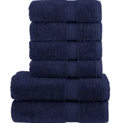 vidaXL 8-delige Handdoekenset FROGN 360 g/m² goud