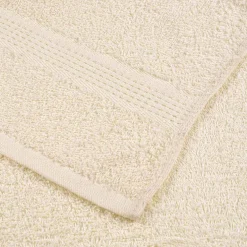 vidaXL 12-delige Handdoekenset FROGN 360 g/m² crème
