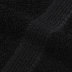 vidaXL 6-delige Handdoekenset FROGN 360 g/m² zwart