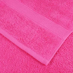 vidaXL 6-delige Handdoekenset SOLUND 600 g/m² roze