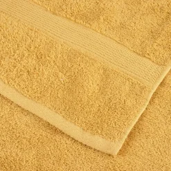 vidaXL 12-delige Handdoekenset SOLUND 600 g/m² goudkleurig