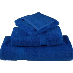 vidaXL 8-delige Handdoekenset SOLUND 600 g/m² blauw