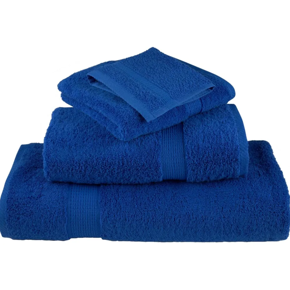 vidaXL 8-delige Handdoekenset SOLUND 600 g/m² blauw