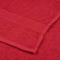 vidaXL 12-delige Handdoekenset FROGN 360 g/m² rood
