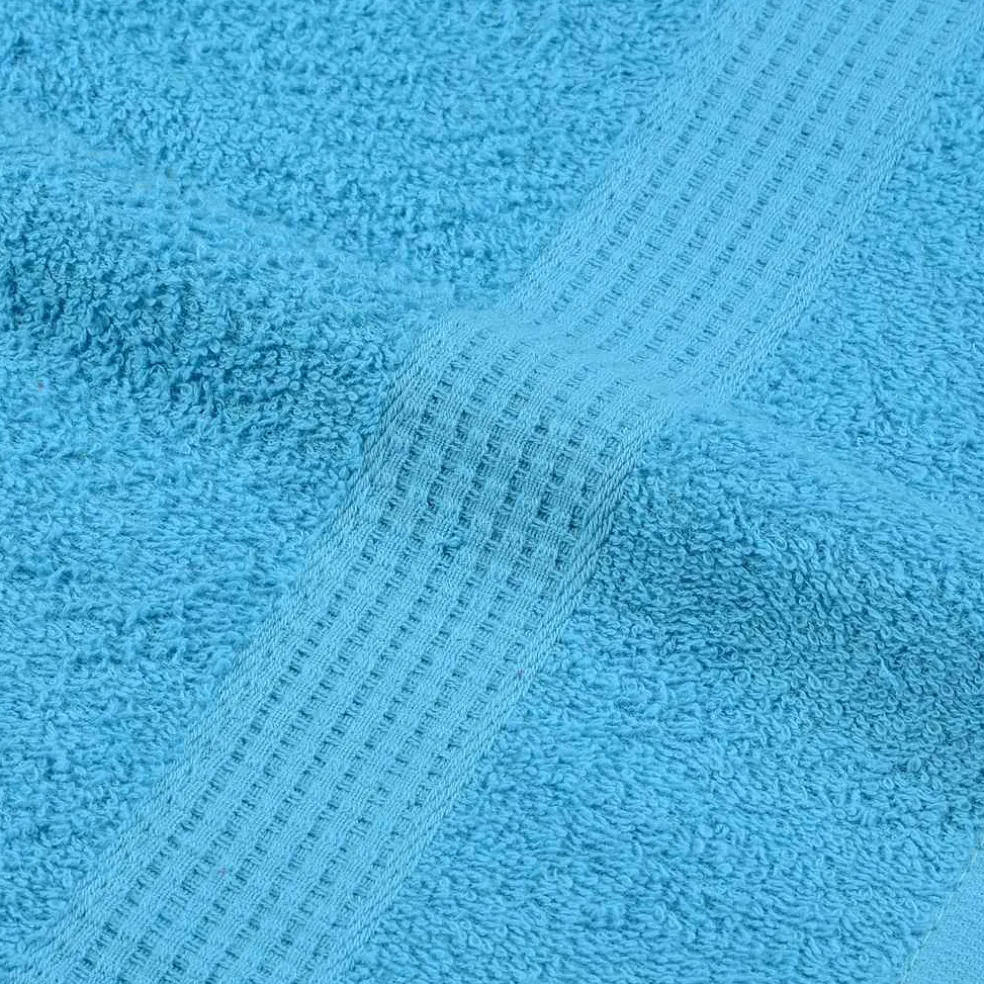 vidaXL 8-delige Handdoekenset SOLUND 600 g/m² turquoise
