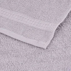 vidaXL 12-delige Handdoekenset FROGN 360 g/m² grijs