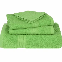 vidaXL 8-delige Handdoekenset FROGN 360 g/m² appelgroen