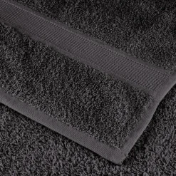 vidaXL 6-delige Handdoekenset SOLUND 600 g/m² antracietkleurig