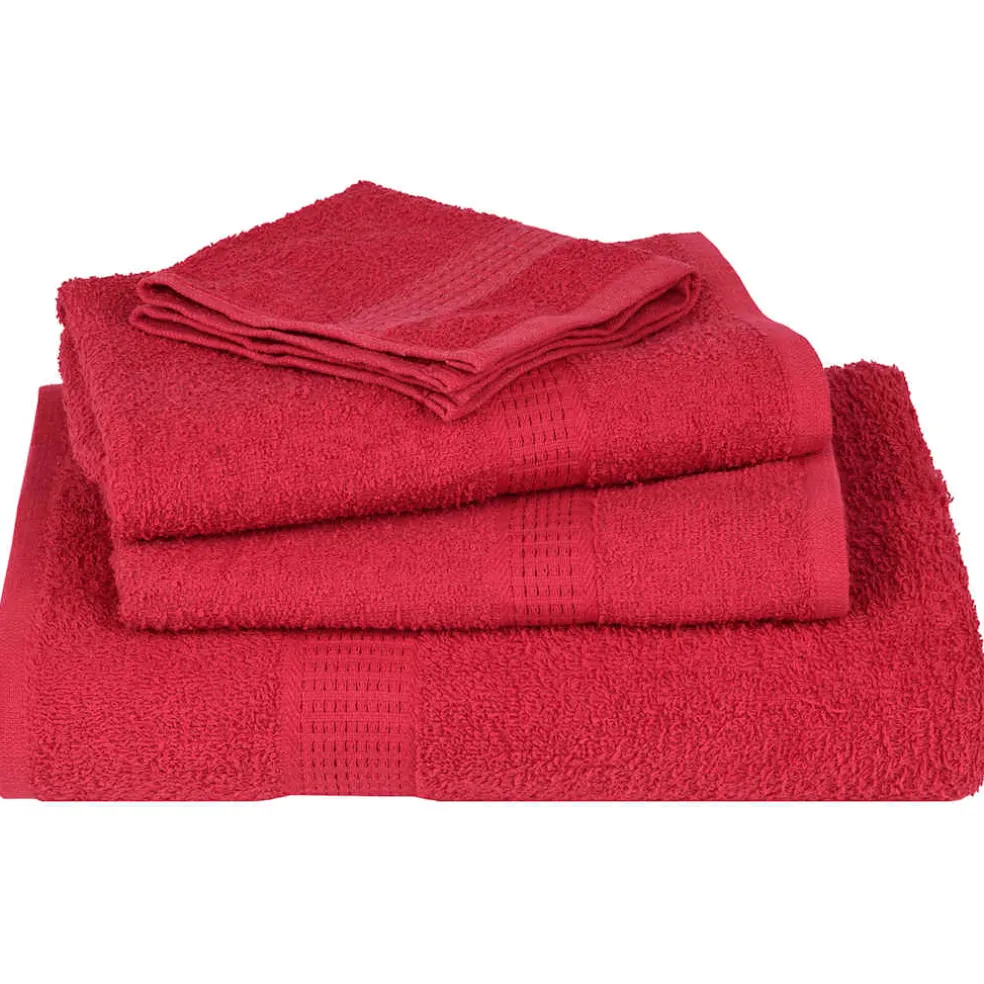 vidaXL 8-delige Handdoekenset FROGN 360 g/m² wit