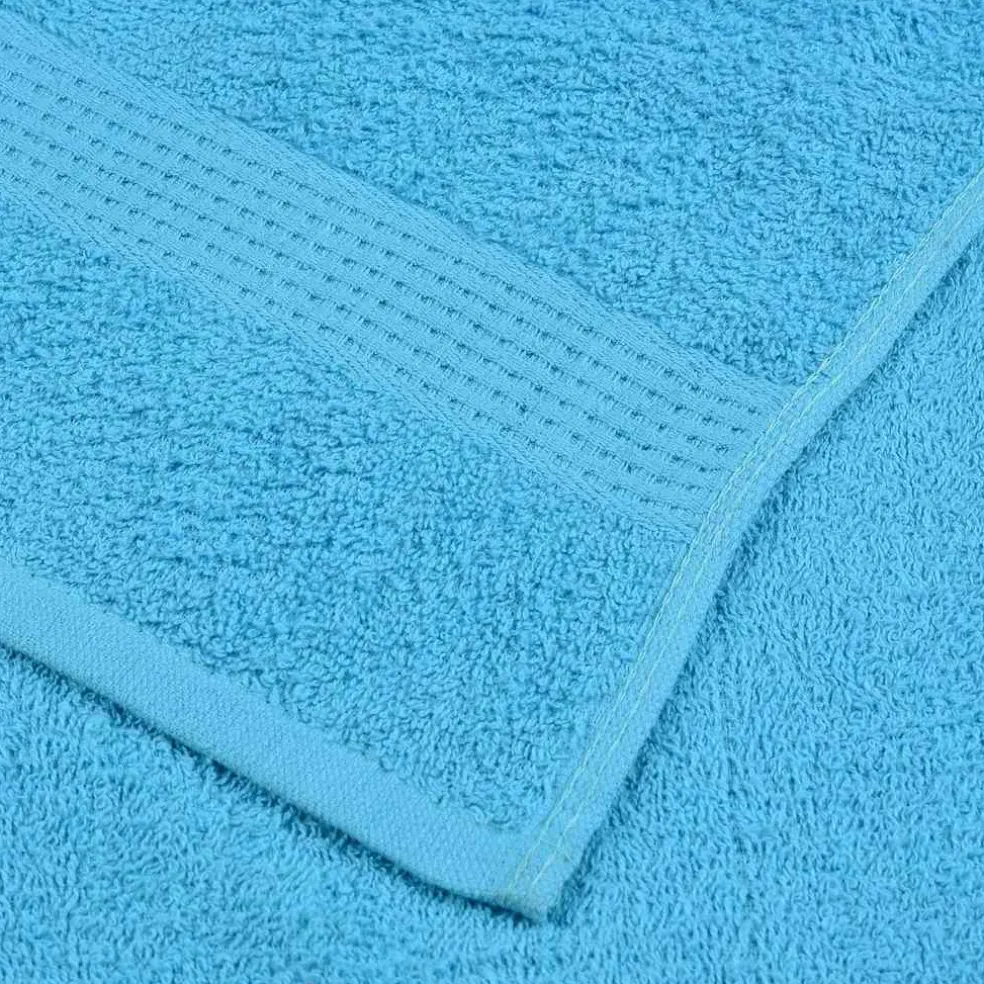 vidaXL 8-delige Handdoekenset FROGN 360 g/m² turquoise