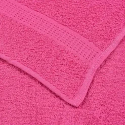 vidaXL 6-delige Handdoekenset FROGN 360 g/m² roze