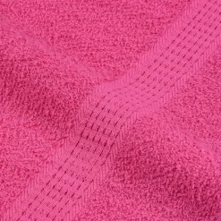 vidaXL 6-delige Handdoekenset FROGN 360 g/m² roze
