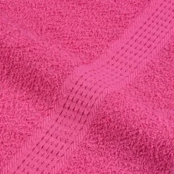 vidaXL 12-delige Handdoekenset FROGN 360 g/m² roze