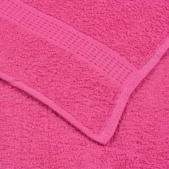 vidaXL 12-delige Handdoekenset SOLUND 600 g/m² roze