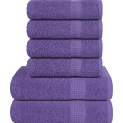 vidaXL 12-delige Handdoekenset SOLUND 600 g/m² marineblauw