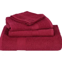 vidaXL 12-delige Handdoekenset FROGN 360 g/m² goud