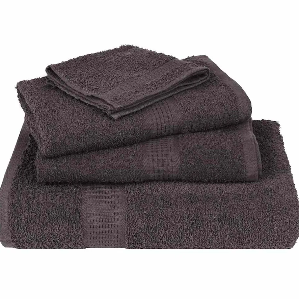 vidaXL 12-delige Handdoekenset FROGN 360 g/m² blauw