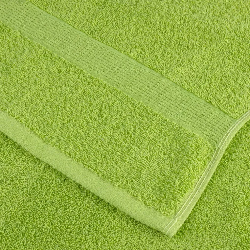 vidaXL 6-delige Handdoekenset SOLUND 600 g/m² appelgroen