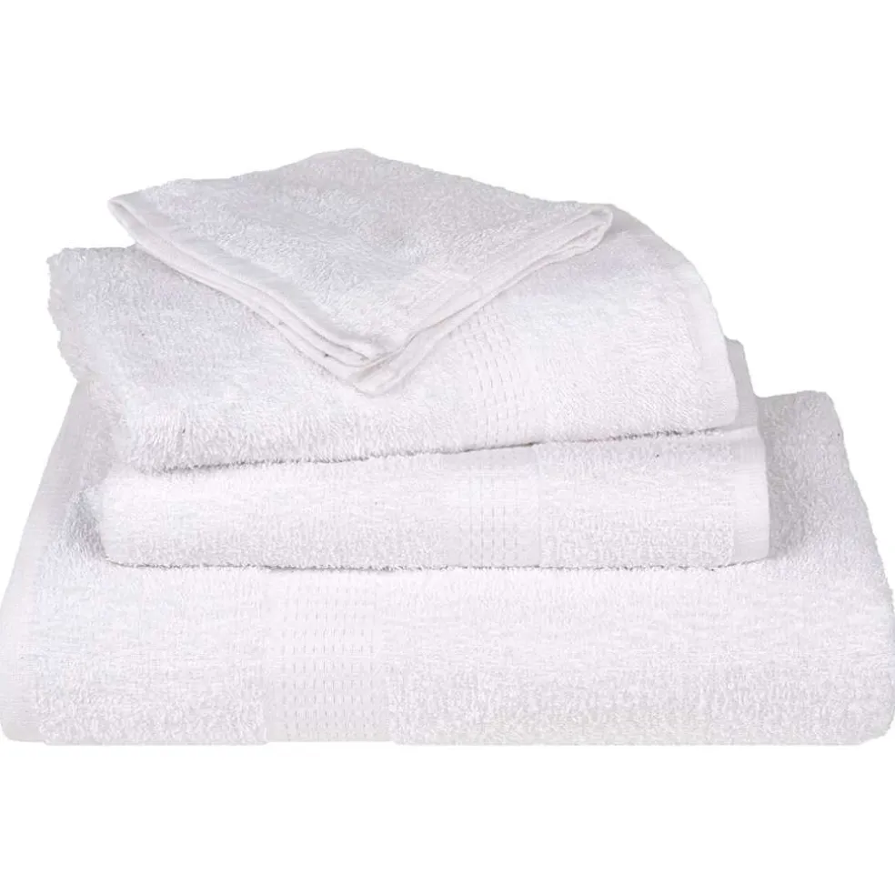 vidaXL 12-delige Handdoekenset FROGN 360 g/m² wit
