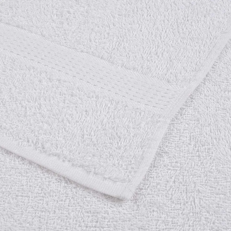 vidaXL 12-delige Handdoekenset FROGN 360 g/m² wit