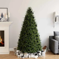 vidaXL 100-delige Kerstballenset zwart