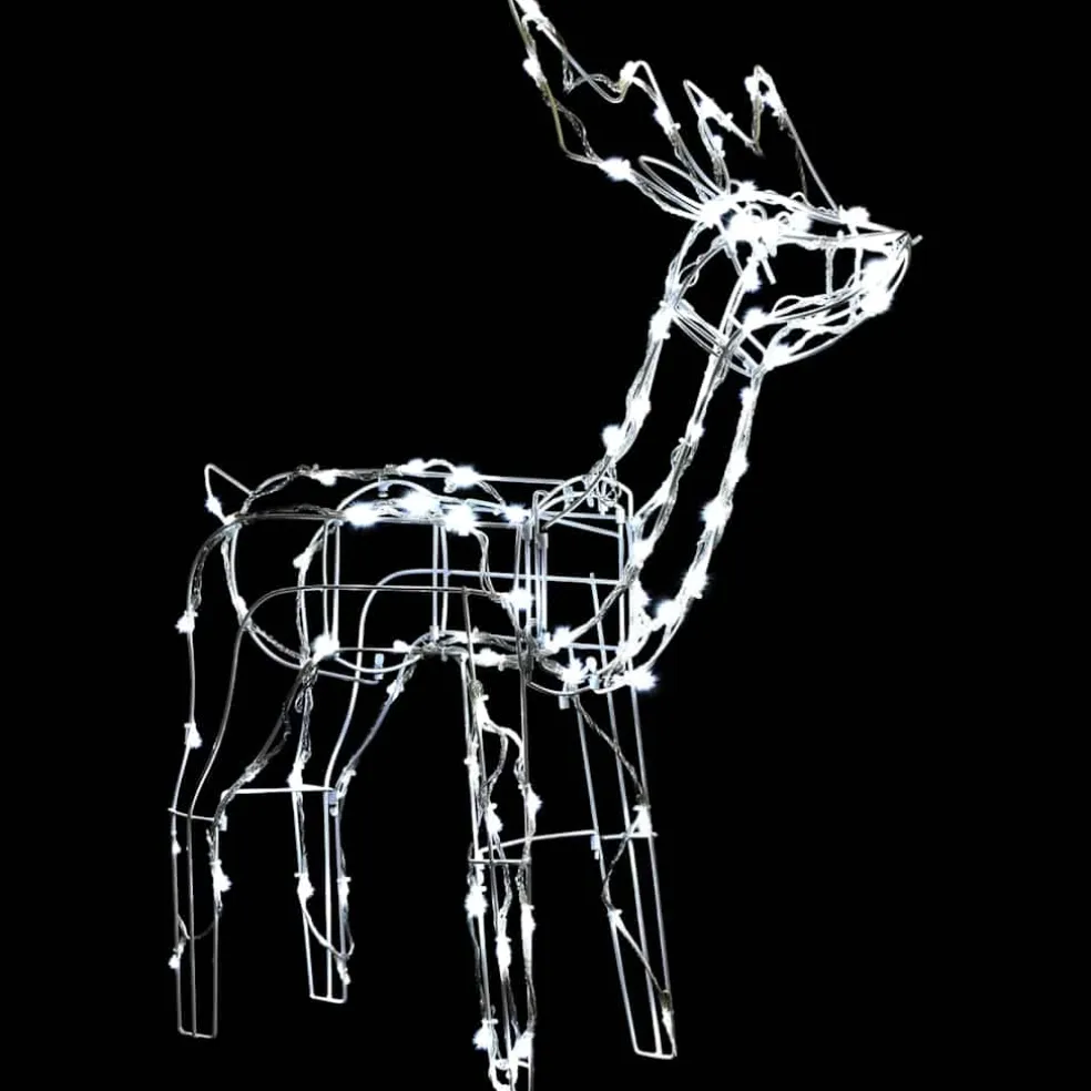 vidaXL 3-delige Kerstverlichting rendieren 229 LED's