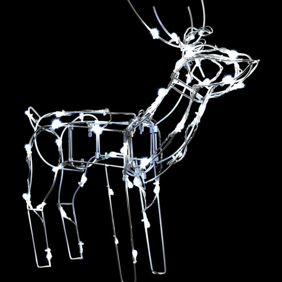 vidaXL 3-delige Kerstverlichting rendieren 229 LED's