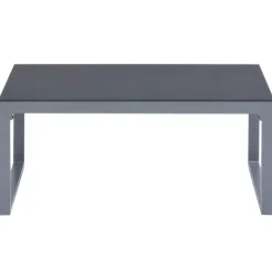 vidaXL 4-delige Loungeset met kussens poly rattan grijs