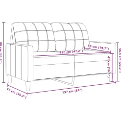 vidaXL 3-delige Loungeset met kussens fluweel roze