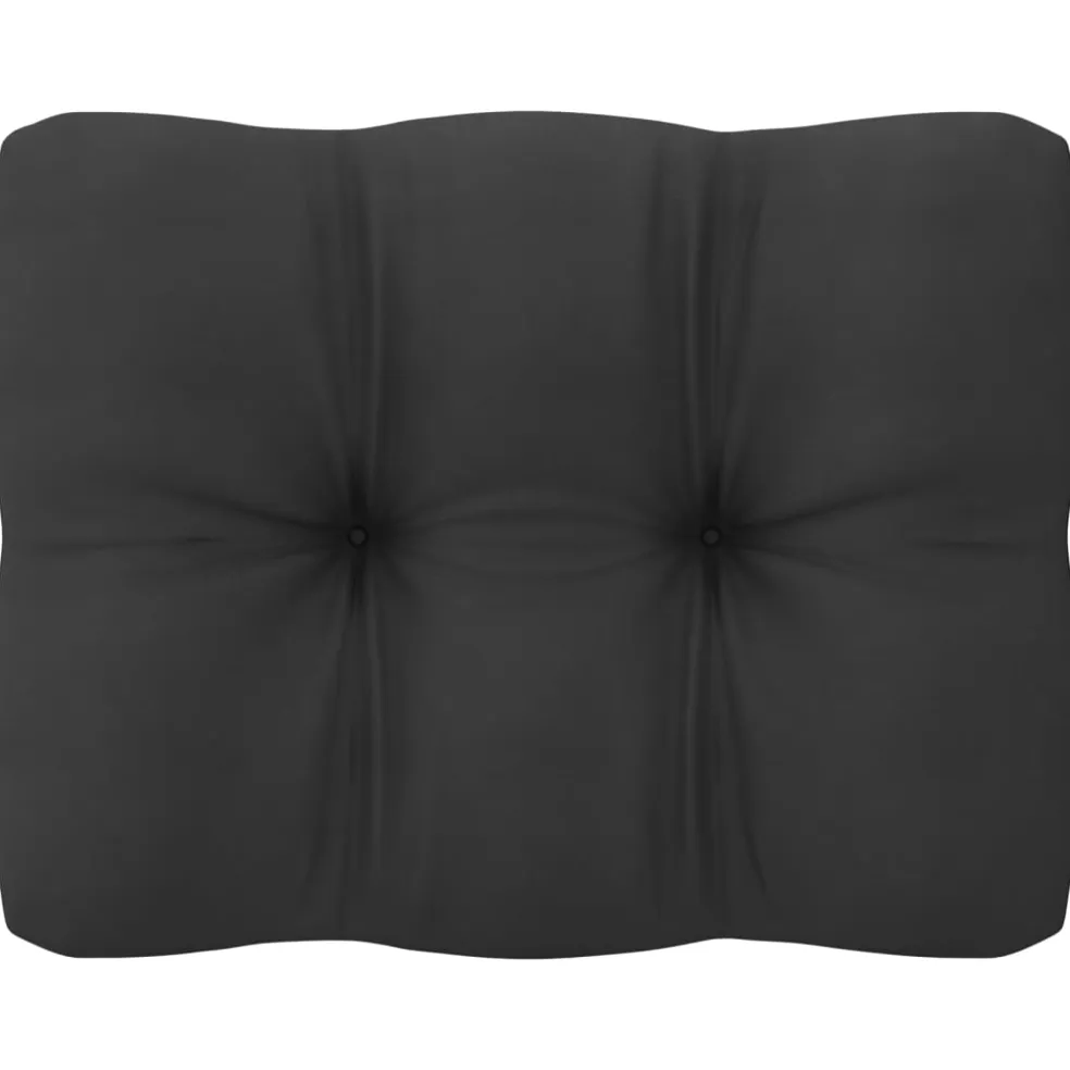 vidaXL 8-delige Loungeset met kussens massief grenenhout