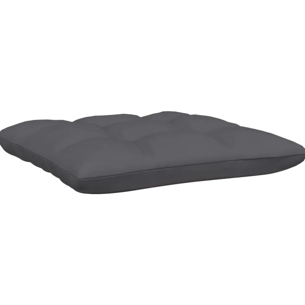 vidaXL 9-delige Loungeset met kussens massief grenenhout