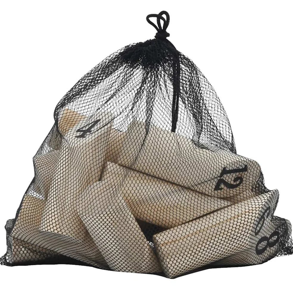 vidaXL 13-delige Nummerkubb spelset met draagtas massief grenenhout